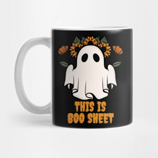 This is boo sheet funny halloween Mug